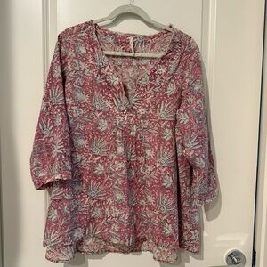 Magnolia Pearl Printed Bondi Blouse